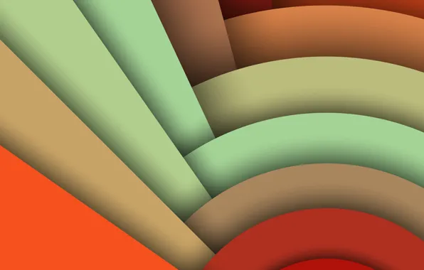 Картинка Android, Circles, Design, 5.0, Line, Colors, Lollipop, Stripes