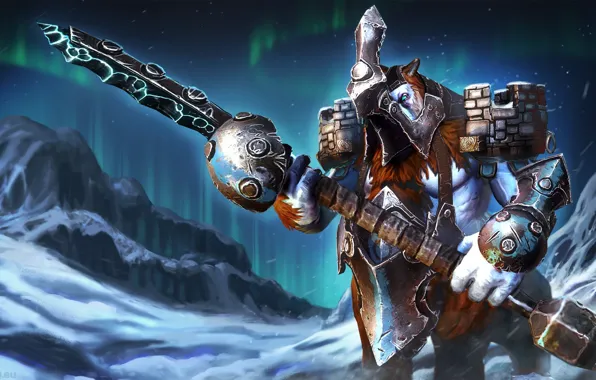 Art, dota2, oboi