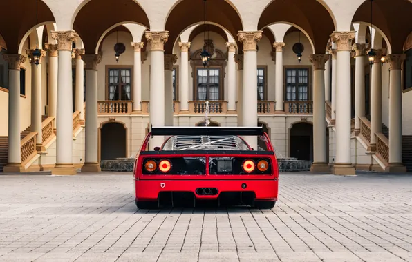 Ferrari, суперкар, supercar, 1992, единственный экземпляр, the only instance, by Michelotto, Ferrari F40 LM GTC