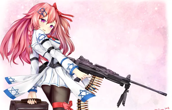 Картинка девушка, оружие, Girls Frontline