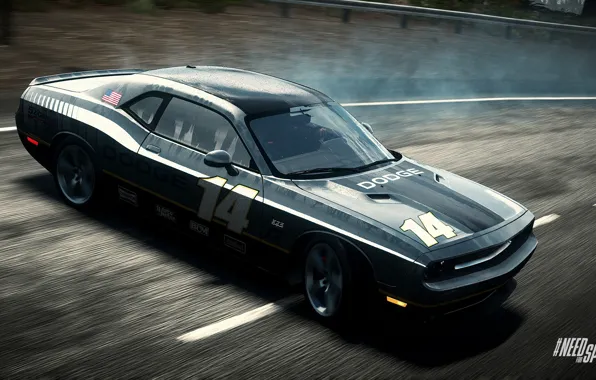 Dodge Challenger, Need for Speed, nfs, 2013, Rivals, NFSR, нфс