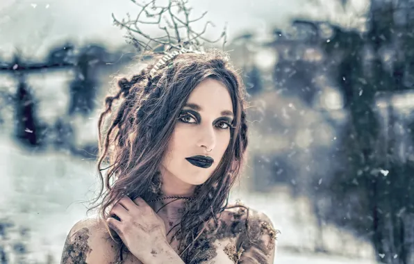 Взгляд, девушка, ведьма