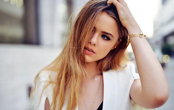 Девушка, модель, волосы, блондинка, красавица, girl, красивая, Kristina Bazan