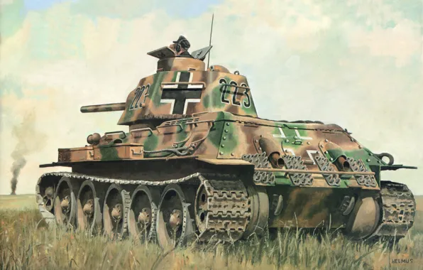 Картинка арт, танк, большое, было, различных, количество, для, немецкий
