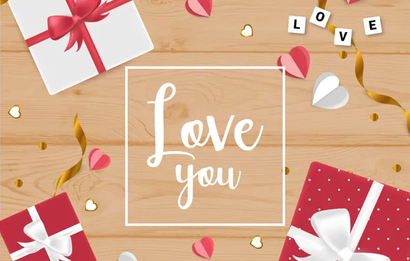 Праздник, надпись, Love, background, Heart, Valentines day, Celebration