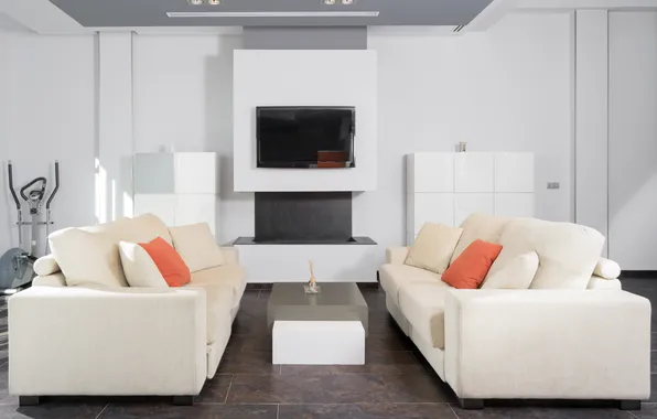 Картинка colors, living room, sofa