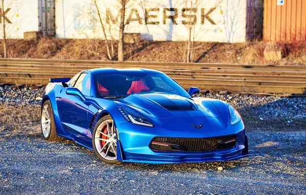 Картинка Corvette, Chevrolet, One, Forged, Stingray, Piece, Forgeline, on