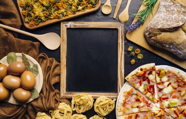 Картинка хлеб, пицца, food, pizza, bread, Italia, паста, pasta