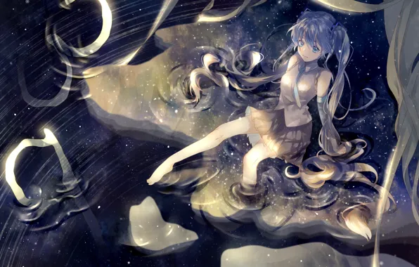 Vocaloid, hatsune miku, Вокалоид, Хатсуне Мику, qi he ye