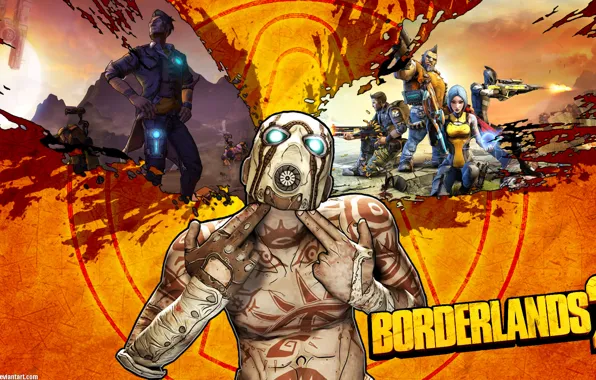 Выстрел, жест, hyperion, the psycho, borderlands 2