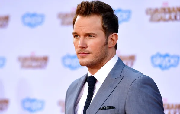 Фон, портрет, парень, Chris Pratt