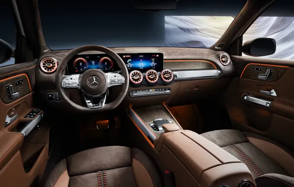 Concept, Mercedes-Benz, салон, 2019, GLB