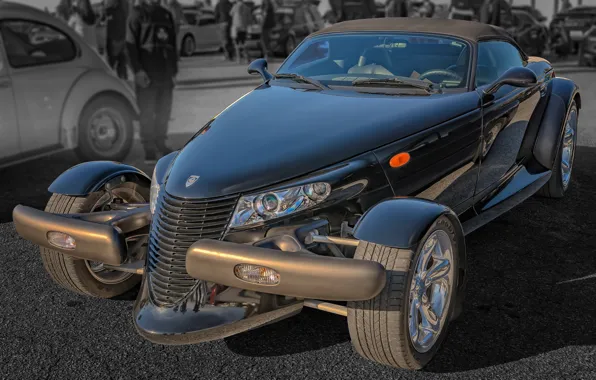 Ретро, родстер, Plymouth, Prowler