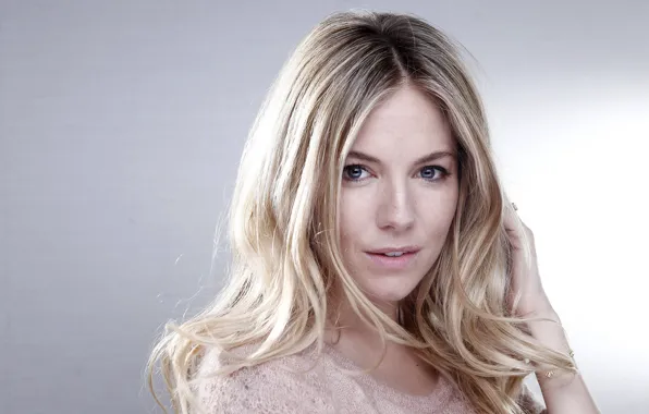 Взгляд, поза, волосы, актриса, Sienna Miller, model, дизайнер, hair