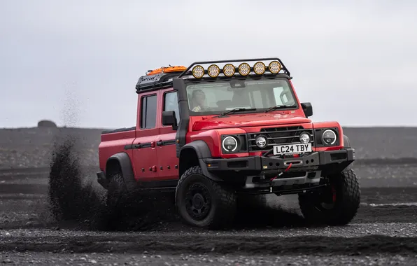 Пикап, pickup, Quartermaster, 2025, Ineos Grenadier, LeTech, Trialmaster, Ineos Grenadier Quartermaster Trialmaster x LeTech