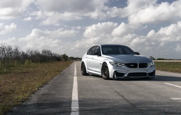 Clouds, Sky, Road, F80, M3