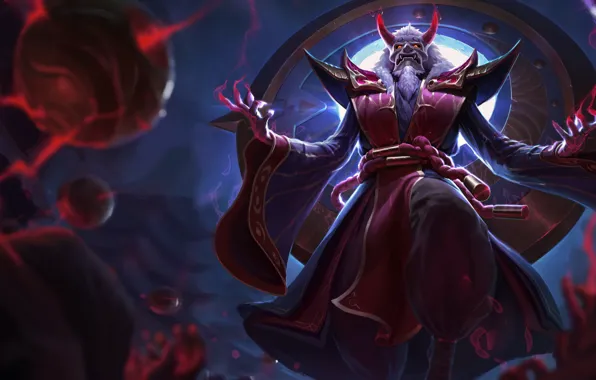 Фэнтези, League of Legends, Riot Games, Christian Fell, Zilean