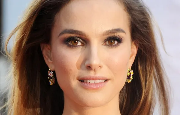 Портрет, Natalie Portman, Натали Портман, шатенка, красотка, крупным планом
