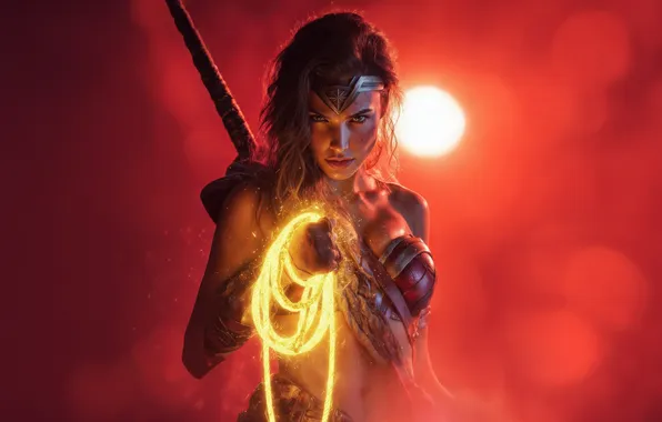 Картинка Wonder Woman, peace, glory, Defender