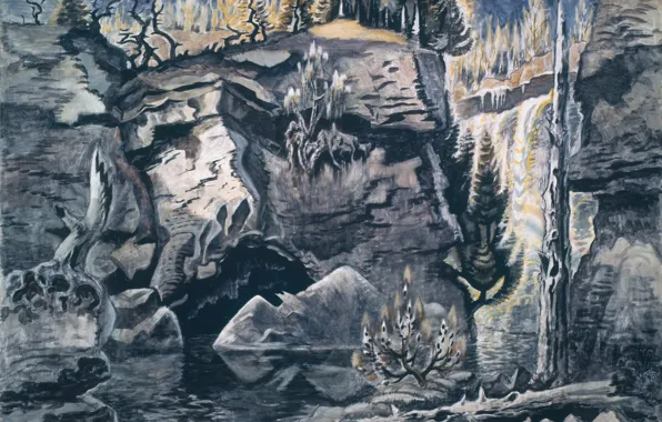 Solitude, Charles Ephraim Burchfield, 1944-63