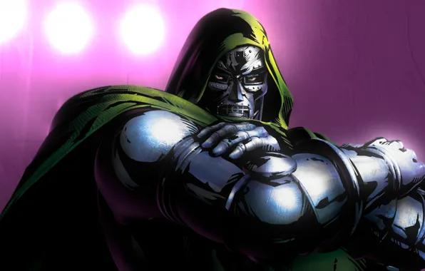 Картинка взгляд, железная маска, Doctor Doom, Marvel Comics. Marvel, Victor fon Doom