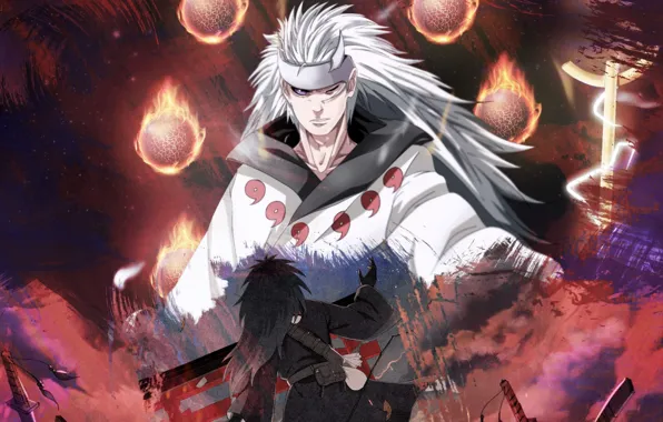 Шары, парень, Наруто, Naruto, Мадара Учиха