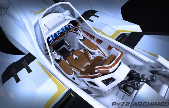 P-72 Archimedes, archimedes cockpit back, concept art Star Citizen