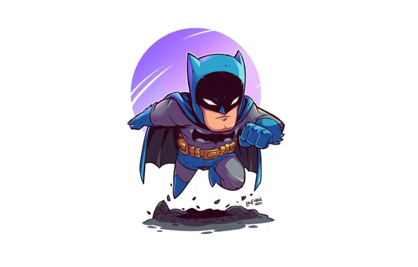 Batman, pose, Derek Laufman