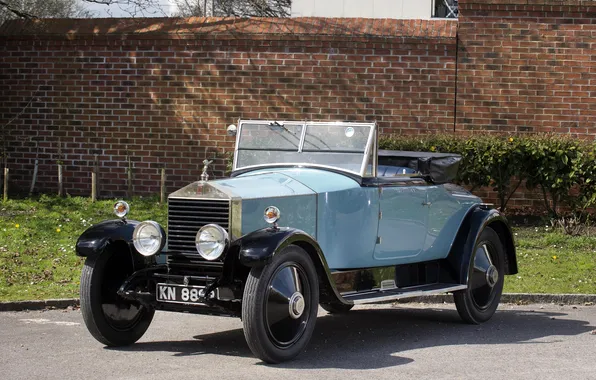 Картинка Rolls-Royce, ретро автомобили, Drophead Coupe, 1923, единственный экземпляр, by James Young, James Young, 20 HP …