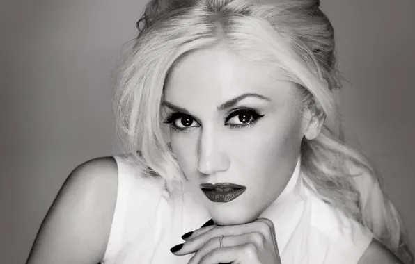 Картинка лицо, фото, блондинка, певица, Gwen Stefani