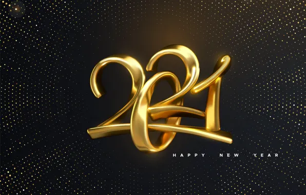Фон, праздник, новый год, цифры, 2021