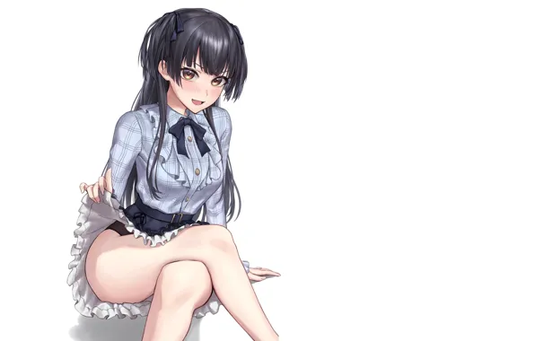 Kawaii, girl, legs, anime, pretty, babe, cute, skirt