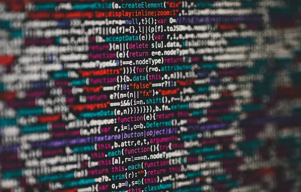 Colors, programming, monitor, code