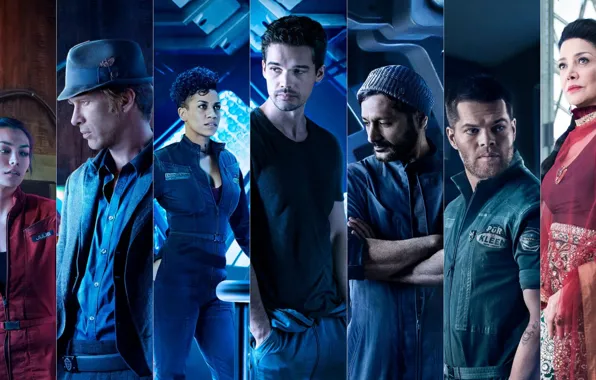 Картинка актёры, сериал, Фильмы, Пространство, The Expanse, азгляды