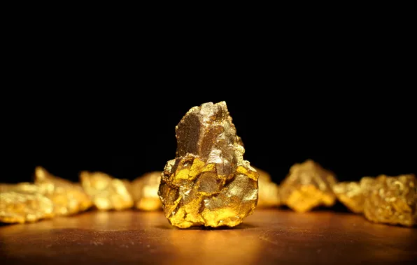 Metal, golden, gold
