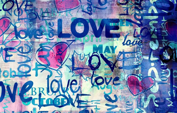 Love, графити, may