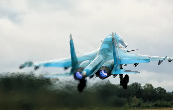 Истребитель-бомбардировщик, Fullback, Су-34, российский многофункциональный, Утёнок