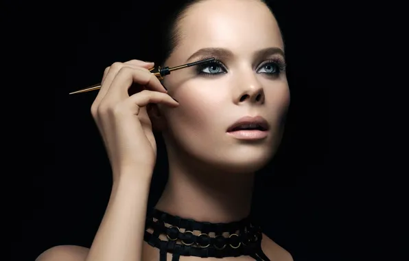 Blue eyes, makeup, make up