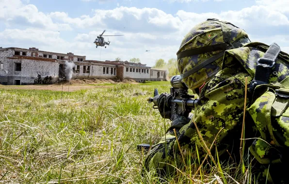 Картинка оружие, солдаты, Canadian Army