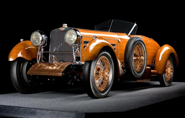 Ретро автомобили, единственный экземпляр, Hispano-Suiza, retro cars, 1924, the only instance, Tulipwood Torpedo, by Nieuport