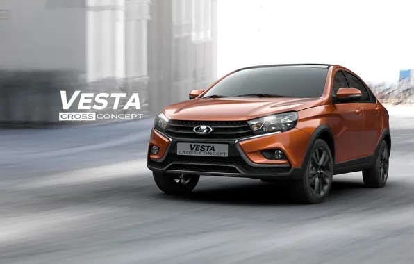 Concept, концепт, ваз, лада, автоваз, lada vesta cross, лада веста, лада веста кросс