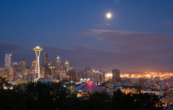 Картинка city, город, USA, Washington, Seattle
