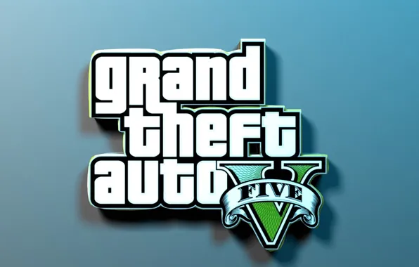 Игра, эмблема, GTA 5