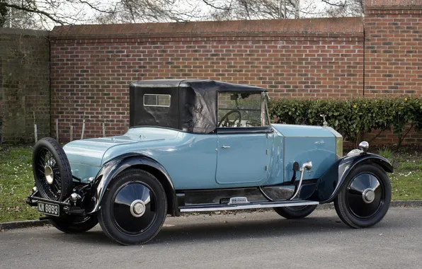 Картинка Rolls-Royce, ретро автомобили, Drophead Coupe, 1923, единственный экземпляр, by James Young, James Young, 20 HP …