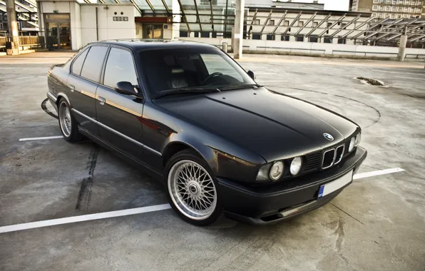 Картинка BMW, E34, BBS