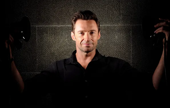 Лампы, актер, рубашка, Hugh Jackman, Хью Джекман