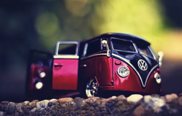 Картинка Макро, Volkswagen, Игрушка, Машинка