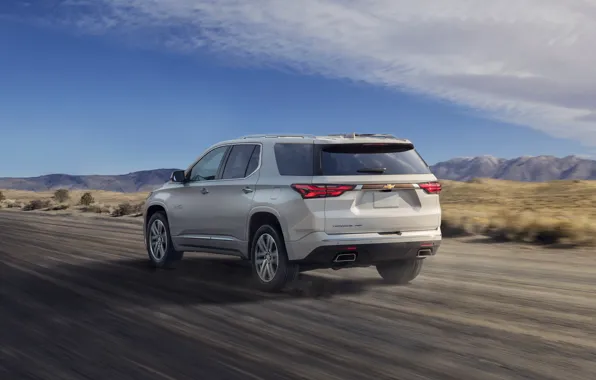 Скорость, Chevrolet, внедорожник, High Country, Traverse, 2021