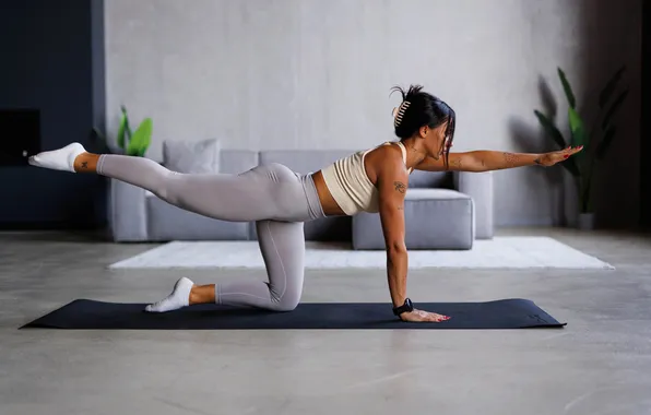 Gym, leggings, buttock, woman fitness, activewear, woman exercises, woman streching, woman workout