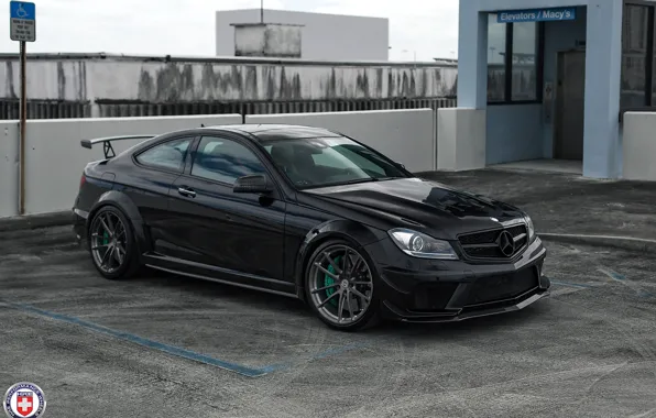 Mercedes, AMG, Black, Series, C63, HRE, P104